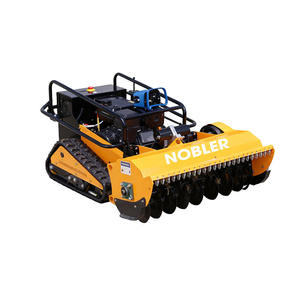 Draadloze op afstand bestuurbare multifunctionele all-terrain tank grasmaaier met rubberen rupsbanden, industriële kwaliteit, verstelbare hoogte - Product Image 4