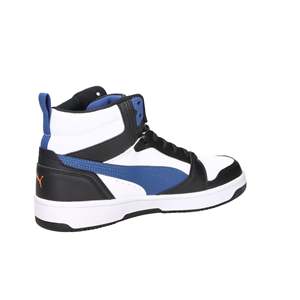 Sneakers Puma per Bambini e Ragazzi, Bianche e Nere, Stile Basket - Product Image 4
