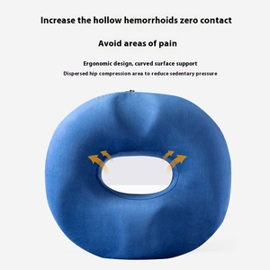 Подушка для сиденья после операции — медицинская пена с эффектом памяти, моющаяся и нескользящая, для облегчения боли при геморрое и при болях в копчиках - Product Image 2