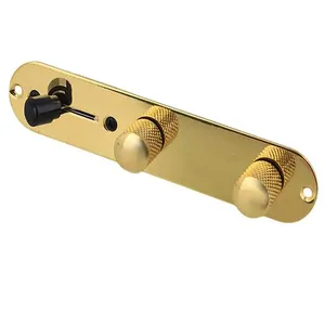 Pelat kontrol berkabel 3 arah emas dengan tombol saklar Harness kawat untuk bagian gitar listrik TL