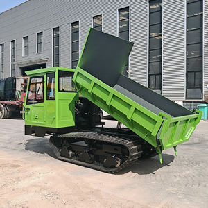 Hochwertiges 5 Tonnen Crawler Mini Dumper Track Truck Selbst laden des Diesel fahrzeug für Bauernhöfe Palm Groves Euro 2 Emission Neu - Product Image 2