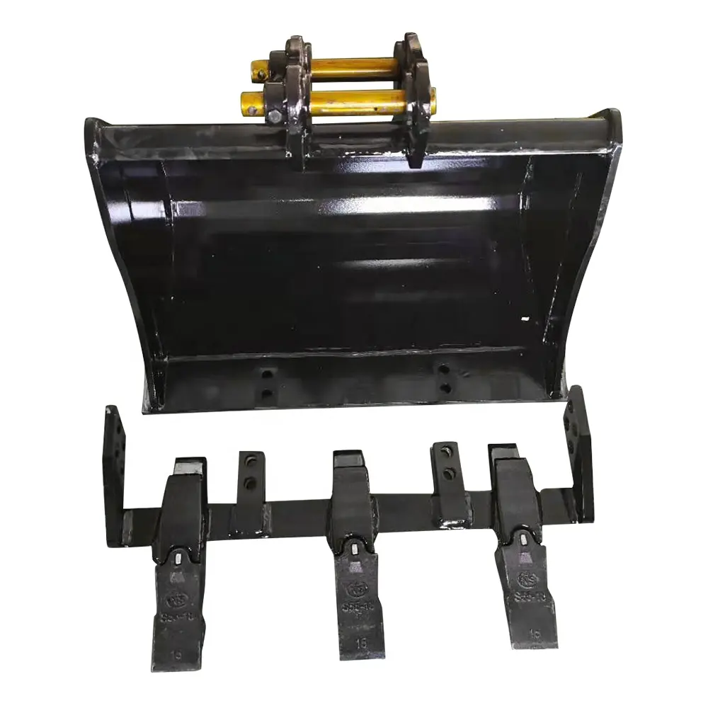 18" size excavator bucket side cutting edge with installation manual for WB97 excavator