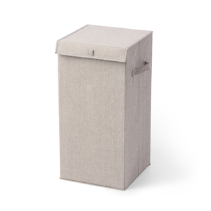 Recién llegado, cesto de ropa sucia de tela plegable Rectangular con tapa, superventas, artículos para el hogar para uso diario - Product Image 2