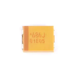 Condensateur au tantale à montage en surface d'origine authentique 3528B 68uF (686) 10% 6.3V TAJB686K006RNJ - Product Image 1