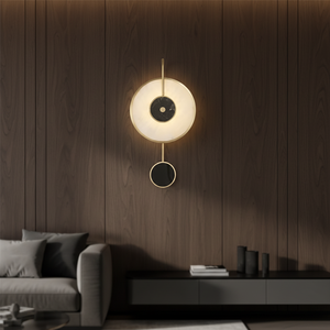 Professional Factory Iron and Marble Luxury Wall Lamp Corridor Wall Light Simple Decoration Lamp JY7131