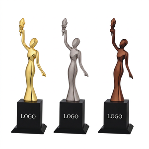 Trofeo de metal duradero con acabado resistente a la corrosión para exhibición en interiores y belleza duradera, trofeo de metal personalizado de gran tamaño. - Product Image 1