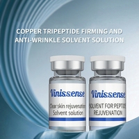 Meilleure Vente : Poudre de Tripeptide de Cuivre Lyophilisée Anti-Rides, Raffermissante, Réparatrice et Régénérante pour la Peau, avec Astaxanthine Liquide