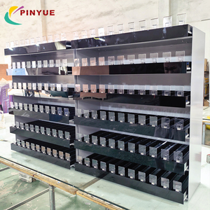 Étagère murale moderne en métal <span class=keywords><strong>pour</strong></span> <span class=keywords><strong>magasin</strong></span> <span class=keywords><strong>de</strong></span> tabac, avec étagères réglables, <span class=keywords><strong>pour</strong></span> cigarettes et tabac, vente en gros - Product Image 2