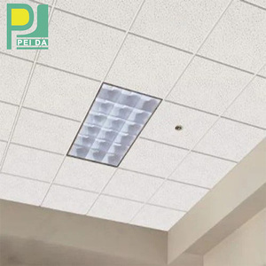 <span class=keywords><strong>Plafond</strong></span> suspendu acoustique léger en fibre minérale 600x600mm avec rails en T - Product Image 2