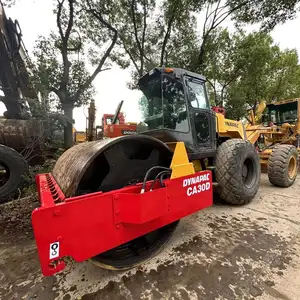 Rodillo de carretera Dynapac CA30 usado original, rodillo de segunda mano con bajas horas de trabajo y buen precio