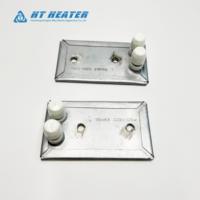 Pemanas Strip Mika Stainless Steel 220V 500W Kustom, Pelat Pemanas Mika Datar Elektrik untuk Mesin Hot Stamp