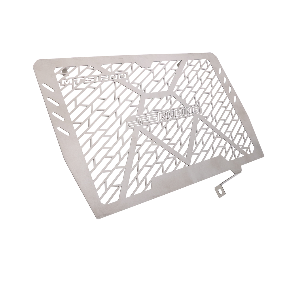 Защита радиатора из нержавеющей стали JFG для мотоцикла, защита для резервуара для воды для KTM MTS1200