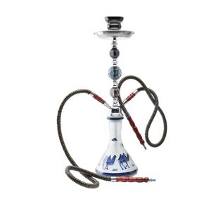 Nueva Pipa de Agua de Acrílico Personalizada Estilo 2025, Moderna y Duradera, Pipa de Agua Doble de Tamaño Mediano, Exquisita, al por Mayor - Product Image 6