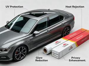 Pellicola Protettiva per Vetri Auto Llumar HD, Isolamento Termico per Parabrezza, Alta Qualità, Vendita all'Ingrosso - Product Image 3