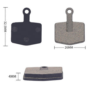 Plaquettes de frein à disque en résine céramique LEBYCLE pour vélos électriques, plaquettes de frein pour vélos électriques, plaquettes de frein à disque pour vélos - Product Image 2
