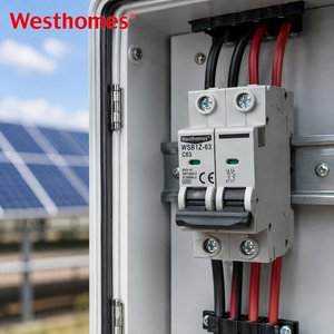 <span class=keywords><strong>Disjoncteur</strong></span> miniature Westhomes MCB 2P 6-63A 6kA IEC pour <span class=keywords><strong>protection</strong></span> de circuit, distribution <span class=keywords><strong>électrique</strong></span>, <span class=keywords><strong>disjoncteur</strong></span> miniature DC - Product Image 1