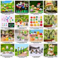 Pot de fleurs en résine pour cactus, champignons, succulentes, plantes en pot, bonsaï, terrarium, scène féerique, cadeau miniature DIY pour amis et collègues