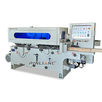 PINLIANG PJ9525B Rabot automatique double face avec scie à déchirure multiple pour bois massif de 150mm de hauteur