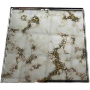 Panneau en verre traditionnel, miroir carré de mur, salle de bains, plancher industriel de style, plafond, application - Product Image 6