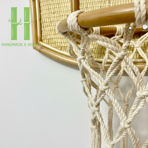 Juguetes de Ratán de Alta Calidad, Mejor Venta, Buena Elección, Aro de Baloncesto de Ratán para Niños, Hecho a Mano en Vietnam - Product Image 1