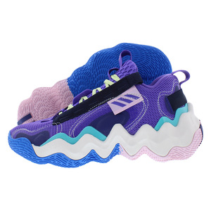 Adidas รองเท้าออกกำลังกายสำหรับผู้หญิงและเทรนนิ่งจัดแสดงสีม่วง/สีกรมท่า-100% ของแท้ - Product Image 1