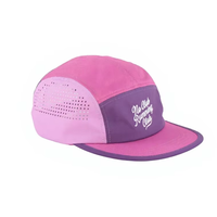 Casquette de sport à visière plate colorée personnalisée, casquettes en nylon, logo personnalisé, casquette de course légère pour l'extérieur, casquette de sport à visière souple