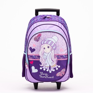Functional Back to <b>school</b> trolley <b>backpack</b> for girl - Product Image 6