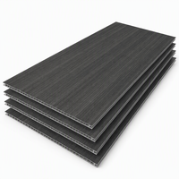 Panel Dinding SPC 5mm Bubuk Batu Kepadatan Tinggi Tahan Air Tahan Api Inti Kaku Papan Interior untuk Dekorasi Villa Modern