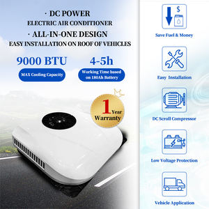 12 V/24 V camión techo sistemas de aire acondicionado 12 voltios/24 voltios eléctrico DC estacionamiento AC para camión/RV/caravana/vehículo de construcción - Product Image 6