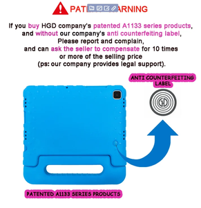 เคส HGD น้ำหนักเบาสำหรับ Huawei MediaPad M6 10.8" 2019  วัสดุ EVA โฟมกันกระแทก ป้องกันเต็มรูปแบบสำหรับเด็ก พร้อมที่จับ - Product Image 2