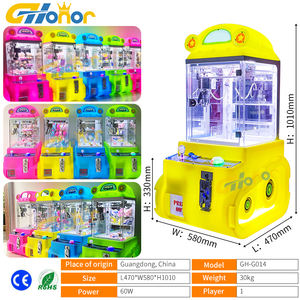 Bunte <span class=keywords><strong>Mini</strong></span>-Puppen klauen maschine Neuestes Design Münz betriebene Wohlfahrts spiel konsole Kleine Kran klauen maschine - Product Image 3