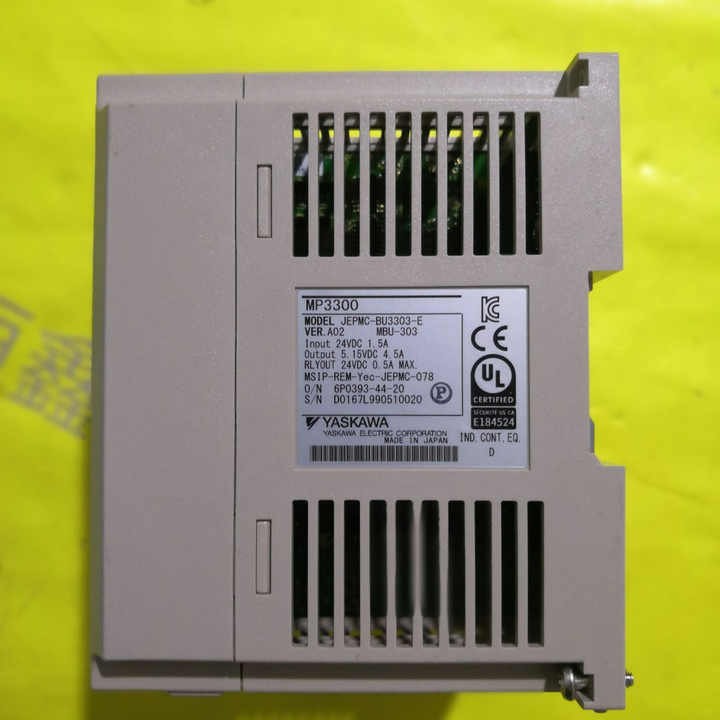 Yaskawa JEPMC-BU3303-E MBU-303 CPU301 16 축 LIO-04 컨트롤러