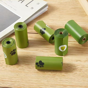 Vente chaude de haute qualité biodégradable en plastique Pet merde sacs respectueux de l'environnement extérieur Portable estampage à chaud Jiewang - Product Image 2