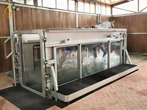 Eur Pet Dealer Prijs Roestvrijstalen Materiaal Badkuip Veterinaire Apparatuur Hoge Snelheid Elektrische Paardenwaterloopband - Product Image 6