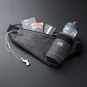 2025 New Outdoor Multifunctional Sports <b>Running</b> Belt Waist Bag Zipper Water Proof Belt <b>Running</b> Mobile Phone Chest Jogging Bags - Product Image 1