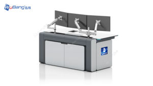 Эргономичная консоль рабочих станций операторов 24/7 кВМ для командных центров электросети - Product Image 3