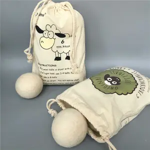 handy laundry wool dryer balls reusable 100% New Zealand premium wool dryer balls