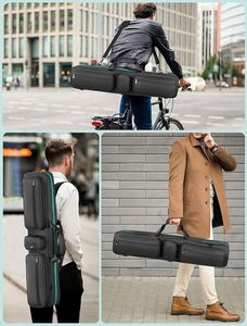 Usine BSCI – Élégant sac de transport souple pour queues de billard Oxford, personnalisable, vente en gros, étuis portables pour billard et carom - Product Image 3