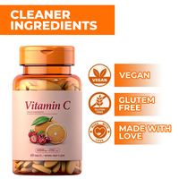 Comprimés de Vitamine C 1000mg avec Zinc 50mg – Supplément d'Acide Ascorbique Haute Puissance pour Adultes – Soutien Nutritionnel – En Stock