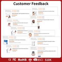Masque de luminothérapie LED portable en silicone personnalisable pour le visage, avec effet tenseur cutané et 7 couleurs