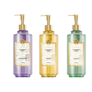 Gel de ducha corporal exfoliante, blanqueador, ecológico, con aroma floral de lavanda, personalizado, para piel oscura y sensible. - Product Image 1