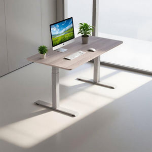 Scrivania Ergonomica di Lusso Personalizzata con Telaio Regolabile in Altezza, <span class=keywords><strong>Tavolo</strong></span> da Ufficio per Computer dal Design Moderno - Product Image 3