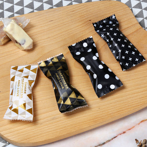 Прозрачные упаковочные пакеты из материала <span class=keywords><strong>CPP</strong></span> с гравировкой и зип-локом для индивидуальных молочных конфет, нуги и карамели - Product Image 5