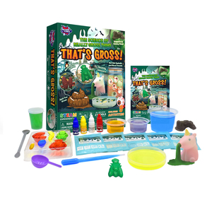 BIG BANG <span class=keywords><strong>SCIENCE</strong></span> intéressant la <span class=keywords><strong>Science</strong></span> des choses vraiment grossières bricolage kit Slime enfants jouets d'apprentissage Slime jouet pour 8 + filles et garçons - Product Image 1