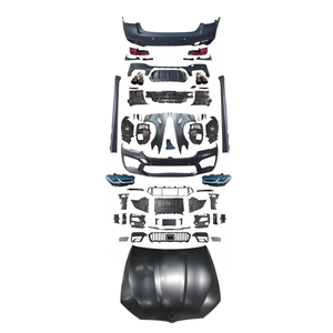 <span class=keywords><strong>Kit</strong></span> <span class=keywords><strong>de</strong></span> Carrocería para BMW Serie 5 G30 G38 2017+, Conversión <span class=keywords><strong>de</strong></span> Antiguo a Nuevo F90 LCI M5, Parachoques Delantero, Parachoques Trasero, Guardabarros, Capó, Difusor, Faro Láser G30 - Product Image 1