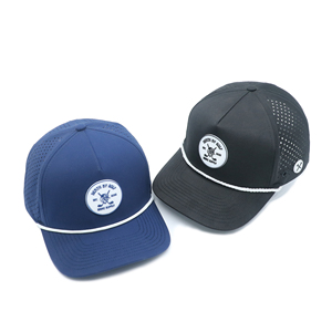 High Quality Unisex 5 Panel Golf Hat With Custom Rubber Logo Outdoors Sporty Adults Golf Hat Four Seasons - Product Image 3