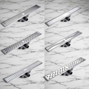 ท่อระบายน้ำแบบยาวทำจากสเตนเลสระบายน้ำได้สองชั้นแบบประหยัด - Product Image 2