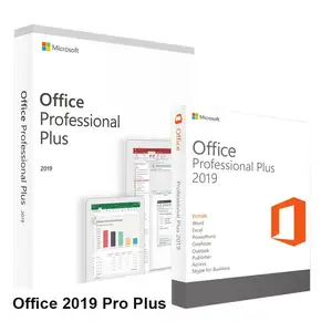 Office 2019 Professional Plus bir ay boyunca tam paket garantisi OnlineActivation Medialess Bind Office Pro Plus 2019