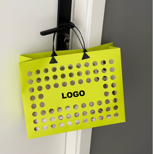 Wholesale Custom Boutique <b>White</b> <b>Paper</b> <b>Bags</b> Custom Logo Recyclable Gift <b>Bag</b> With Your Logo And Design - Product Image 5