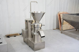 Électrique Commercial Fruits Confiture Et Marmelade Fabricant De Beurre D'arachide Houmous Pomme Tomate Sauce Tahini Rectifieuse Prix - Product Image 5